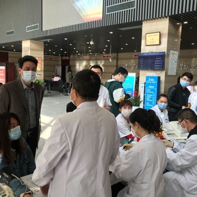 江蘇省計(jì)量院組織“抗擊疫情，為愛逆行”無償獻(xiàn)血活動(dòng)